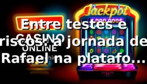 Entre testes e riscos: a jornada de Rafael na plataforma jqk bet 🎰